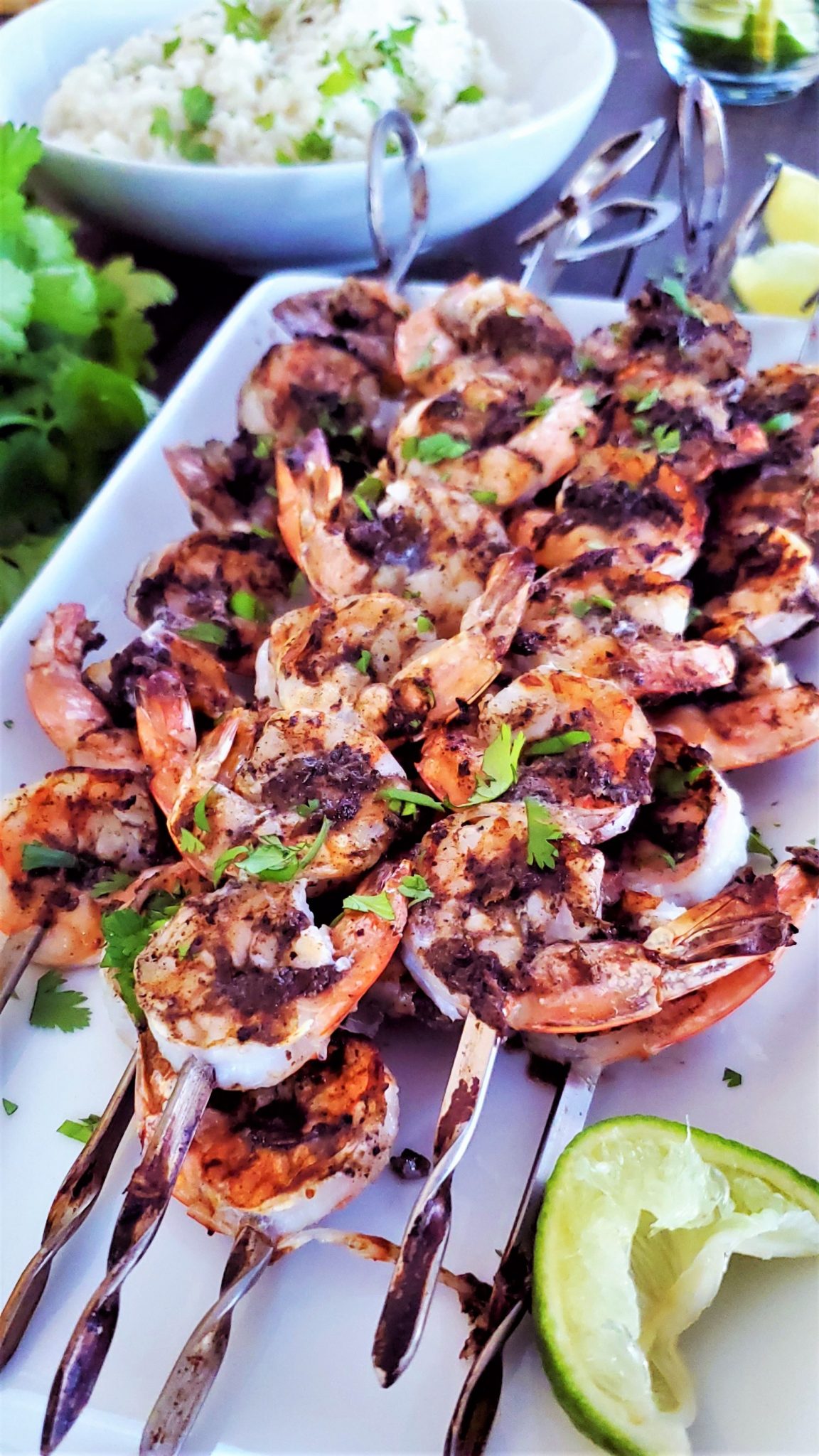 Easy Jerk Shrimp Skewers Bacon & Vodka