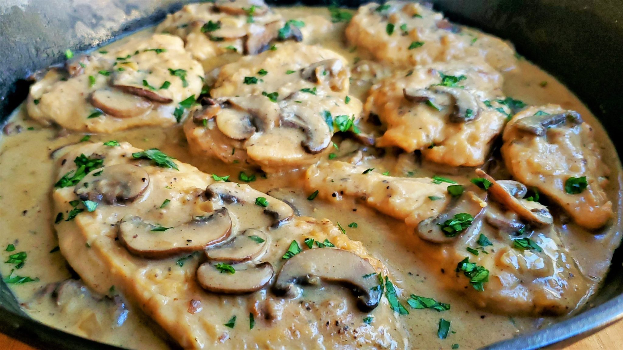 Creamy Sherry Chicken And Mushrooms Bacon And Vodka 3790